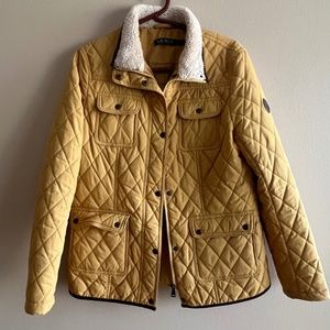 Women's Coat Polo Ralph Lauren Yellow Women's M